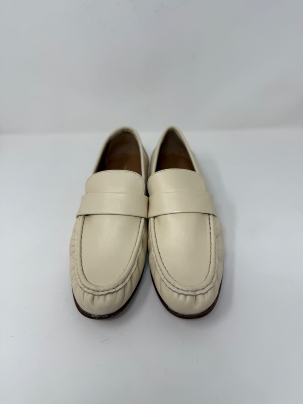 New Mansur Gavriel Ruched Loafer Jasmine Sz 9 - Picture 10 of 16